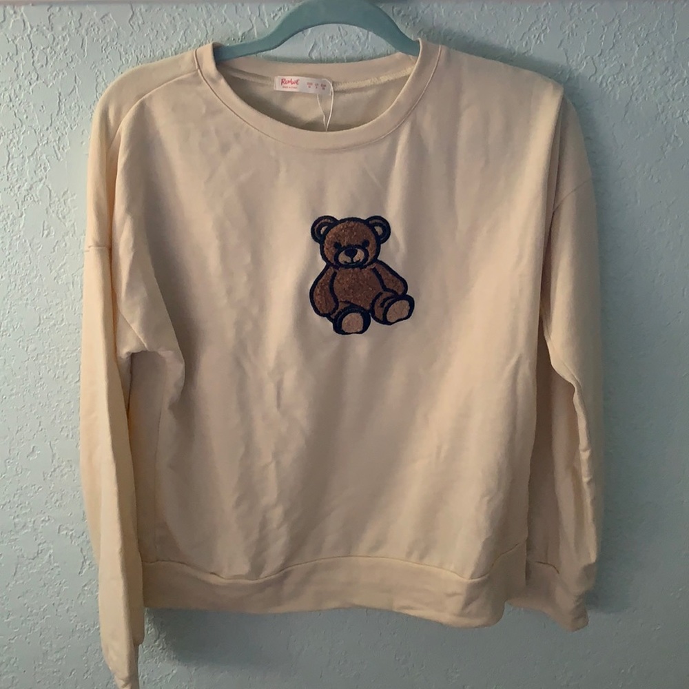 Teddy bear sweatshirt